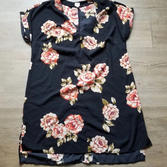 A new day Target floral black dress XXL - Picture 3 of 4